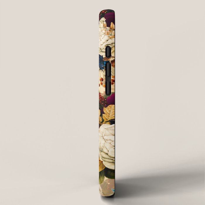 Vintage & Shabby Chic -  Nostalgic Winter Florals Pattern iPhone Case Gallery Image 2