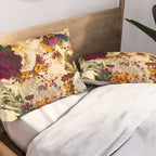 Vintage & Shabby Chic -  Nostalgic Winter Florals Pattern Pillow Sham Gallery Image 2