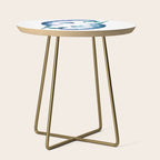 Blue Narwhals Side Table Gallery Image 1