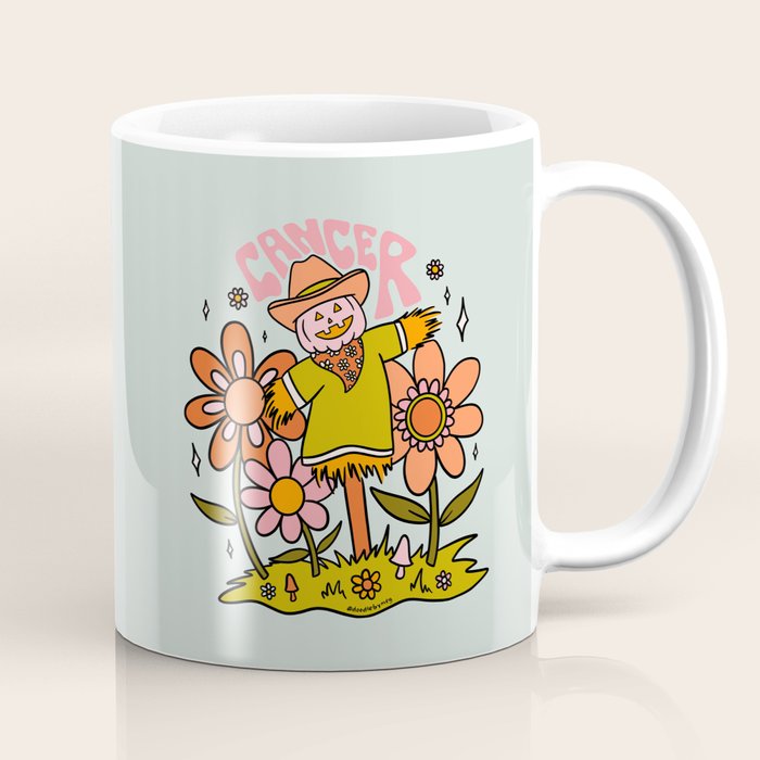 Cancer Scarecrow Coffee Mug Gallery Image 1