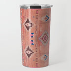 Traditional Moroccan Berber Rug Design Travel Mug Gallery Image 1