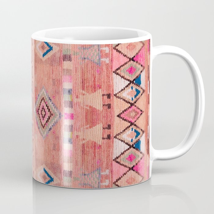 Traditional Moroccan Berber Rug Design Coffee Mug Gallery Image 1