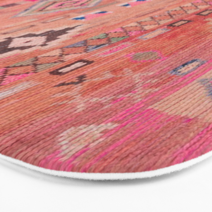 Traditional Moroccan Berber Rug Design Bath Mat Gallery Image 3
