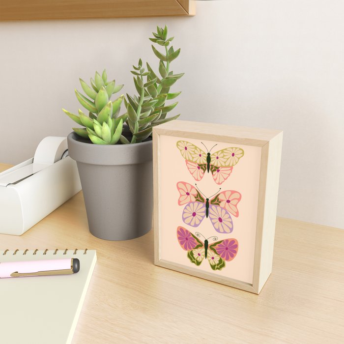 Charming Butterflies Mini Art Print Gallery Image 2