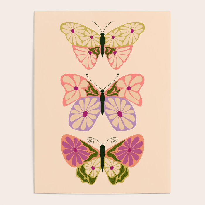 Charming Butterflies Poster Gallery Image 1
