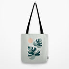 Cat and Plant 38 Tote Bag Gallery Image 2