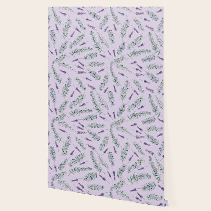 Lavender, Illustration Wallpaper Gallery Image 2
