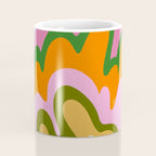 70s Hippie Retro Abstract Colorful Explosion Coffee Mug Gallery Image 4