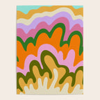 70s Hippie Retro Abstract Colorful Explosion Poster Gallery Image 4