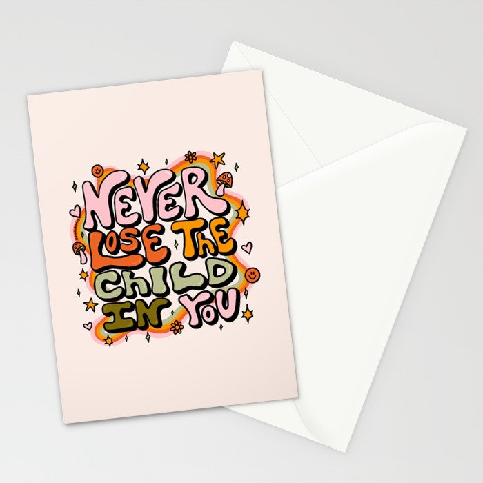 Never Lose the Child In You Stationery Card Gallery Image 2