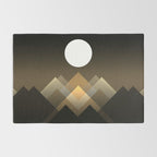 Path between hills Rug Gallery Image 2