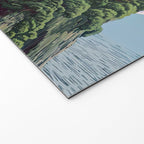Japanese Wall Art Sage Green Poster Japanese Painting coastal japandi Art Maximalist Art Welcome Mat Gallery Image 2