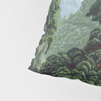 Japanese Wall Art Sage Green Poster Japanese Painting coastal japandi Art Maximalist Art Pillow Sham Gallery Image 4