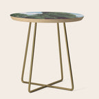 Japanese Wall Art Sage Green Poster Japanese Painting coastal japandi Art Maximalist Art Side Table Gallery Image 1
