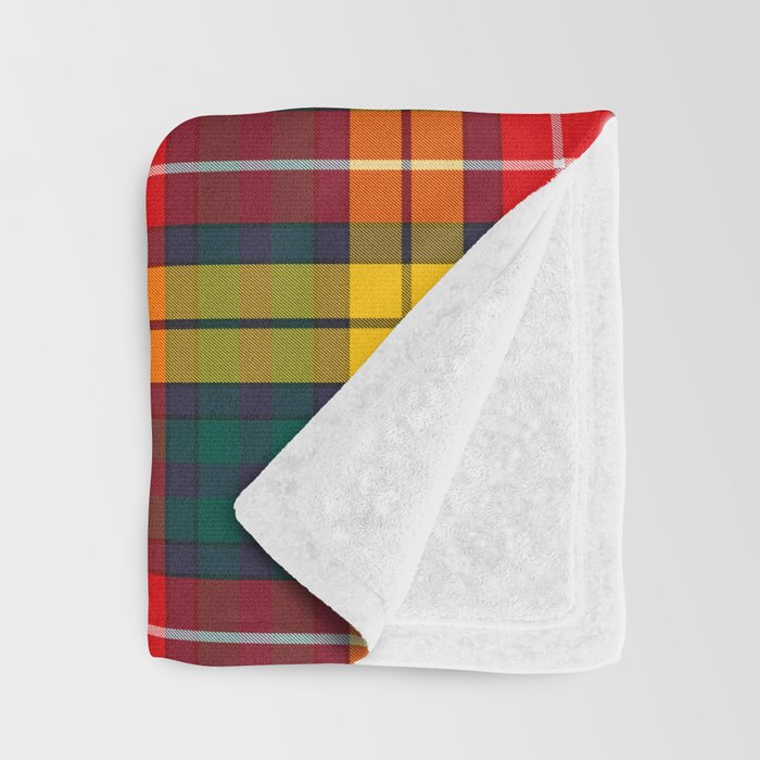 Buchanan Scottish Tartan Throw Blanket Gallery Image 3