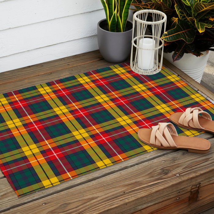 Buchanan Scottish Tartan Outdoor Rug Gallery Image 2