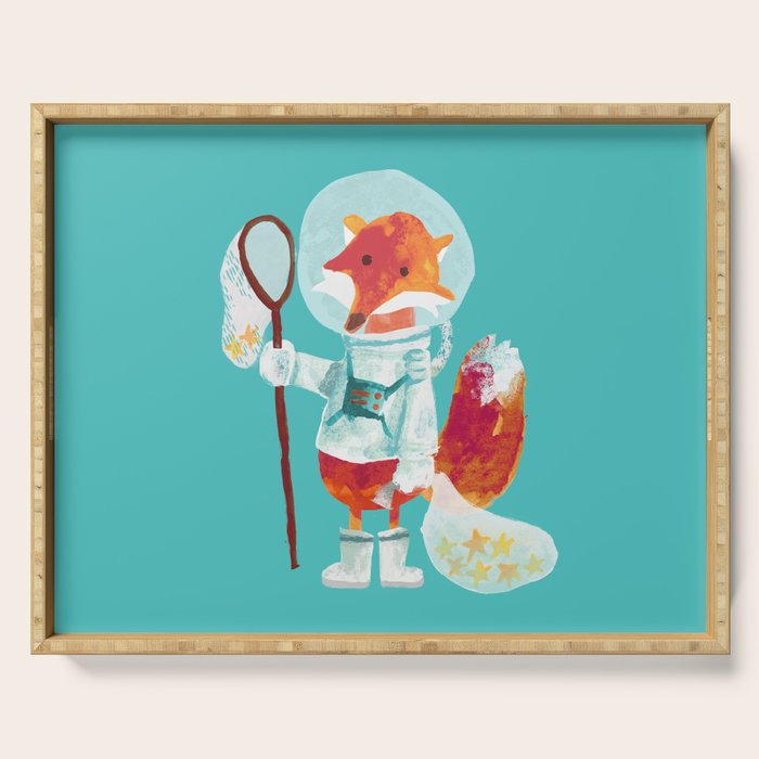 Catch the falling stars Serving Tray Gallery Image 1