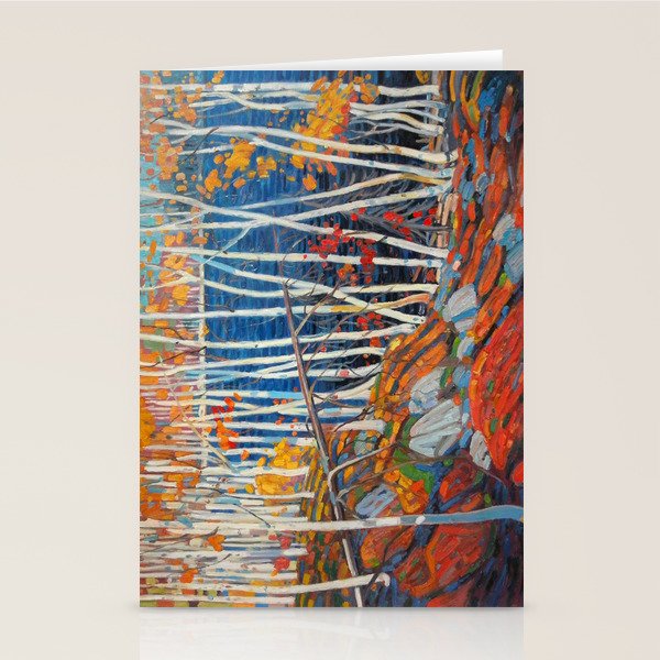 In The Northland (Group Of Seven) by Tom Thomson Canadian Landscape Art Stationery Card Gallery Image 2