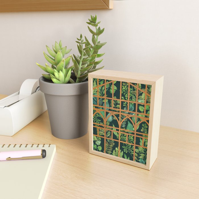 Victorian Greenhouse Mini Art Print Gallery Image 2