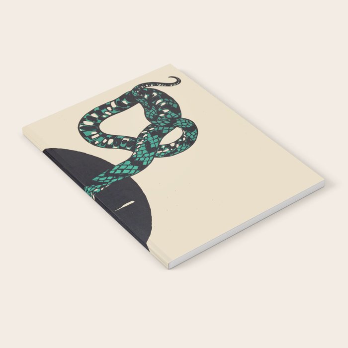 The strangling of a poisonous snake, representing the crushing colour lithograph G. Dorival 1918 Notebook Gallery Image 2