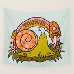 Taurus Snail Wall Tapestry Gallery Image 4