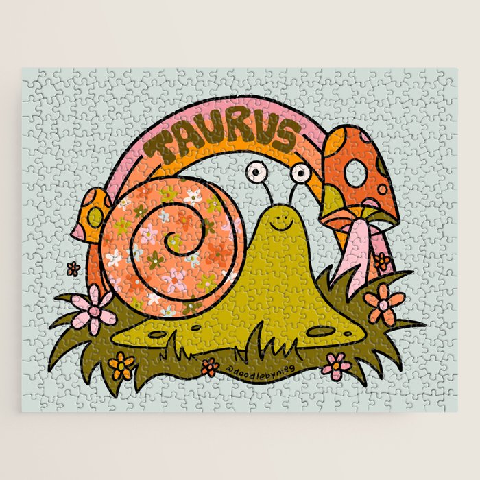 Taurus Snail Jigsaw Puzzle Gallery Image 1