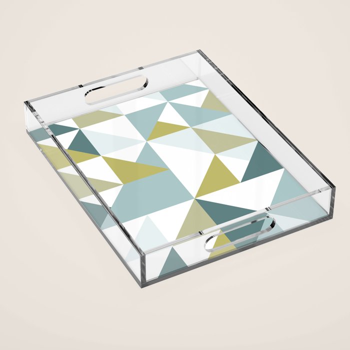 Modern Geometric 15 Acrylic Tray Gallery Image 1