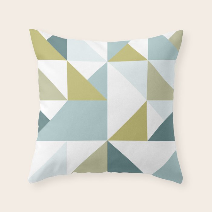 Modern Geometric 15 Throw Pillow Gallery Image 6