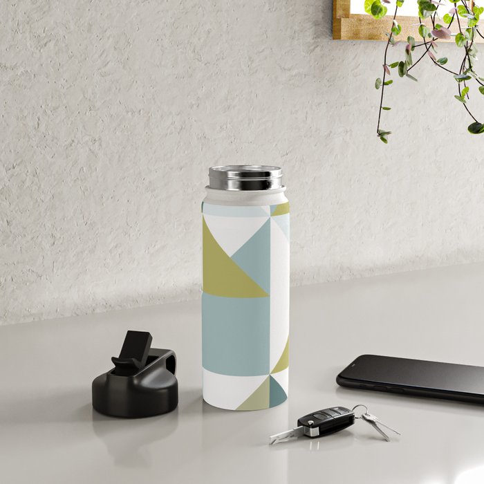 Modern Geometric 15 Water Bottle Gallery Image 4