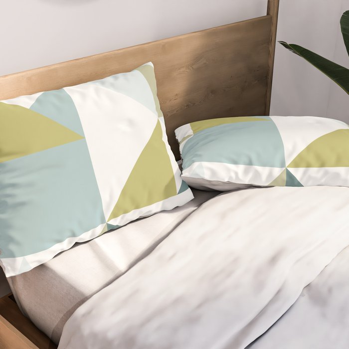 Modern Geometric 15 Pillow Sham Gallery Image 2