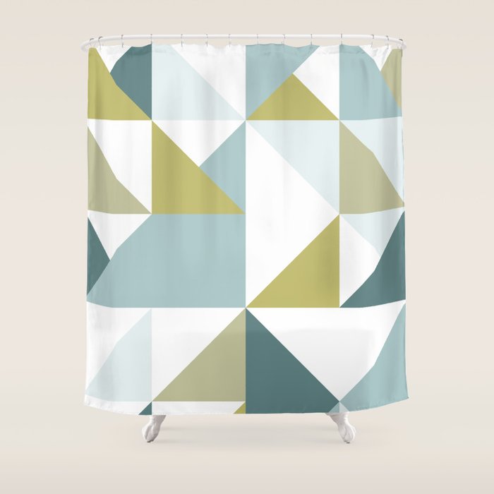 Modern Geometric 15 Shower Curtain Gallery Image 1