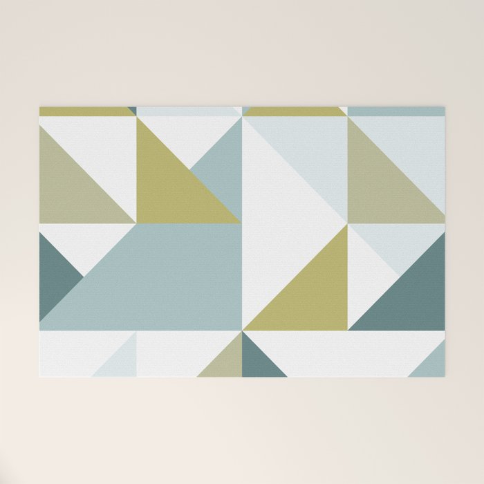 Modern Geometric 15 Welcome Mat Gallery Image 1