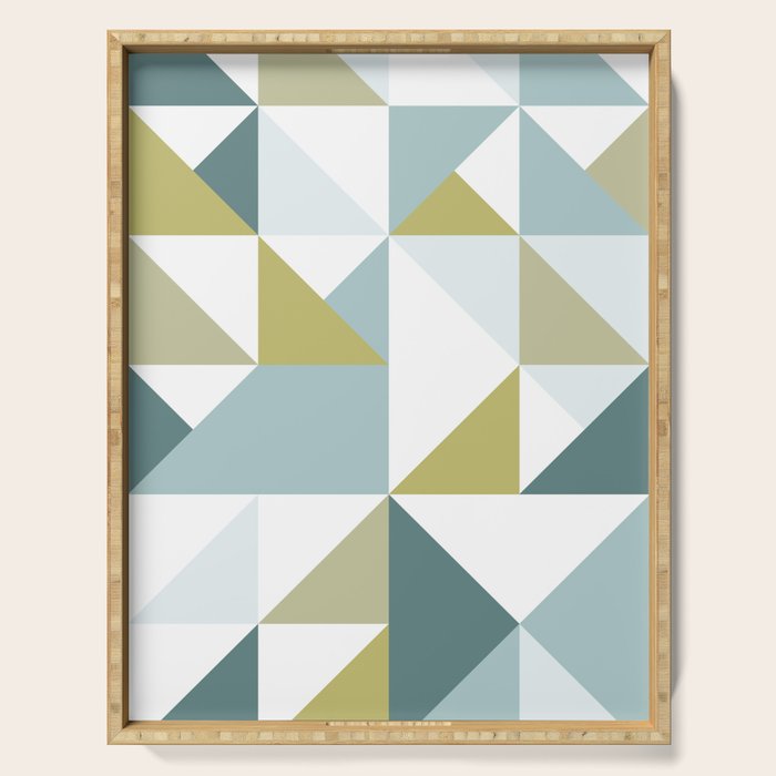 Modern Geometric 15 Serving Tray Gallery Image 1