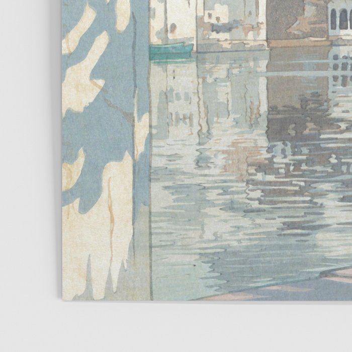 Yoshida Hiroshi, City Palace Udaipur - Vintage Japanese Woodblock Print Art Poster Gallery Image 3