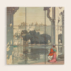 Yoshida Hiroshi, City Palace Udaipur - Vintage Japanese Woodblock Print Art Wood Wall Art Gallery Image 1