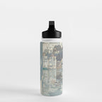 Yoshida Hiroshi, City Palace Udaipur - Vintage Japanese Woodblock Print Art Water Bottle Gallery Image 3