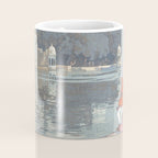 Yoshida Hiroshi, City Palace Udaipur - Vintage Japanese Woodblock Print Art Coffee Mug Gallery Image 4
