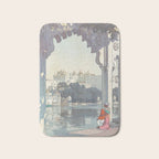 Yoshida Hiroshi, City Palace Udaipur - Vintage Japanese Woodblock Print Art Bath Mat Gallery Image 1