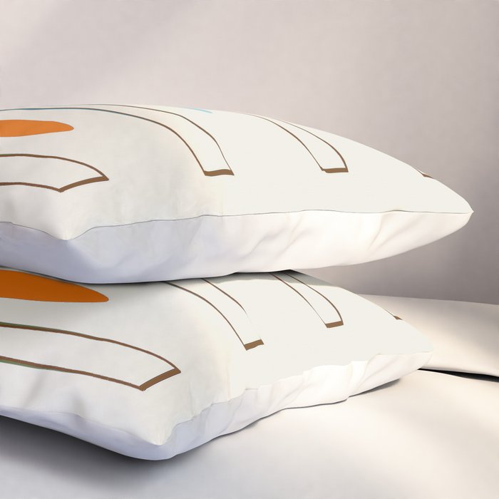 Mid-Century Modern Art 1.2 Pillow Sham Gallery Image 3