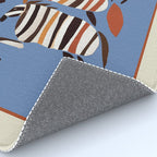 Striped Running Horses Rug Gallery Image 4