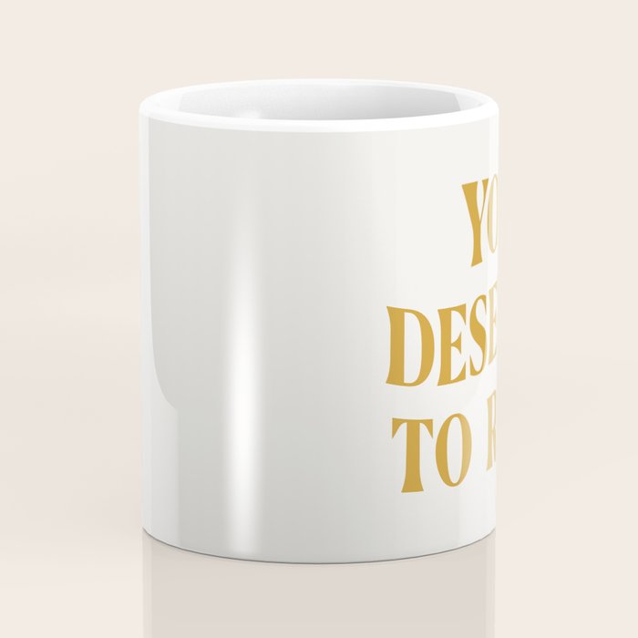 You Deserve To Rest Golden Coffee Mug Gallery Image 4