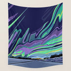Road to Aurora Wall Tapestry Gallery Image 4