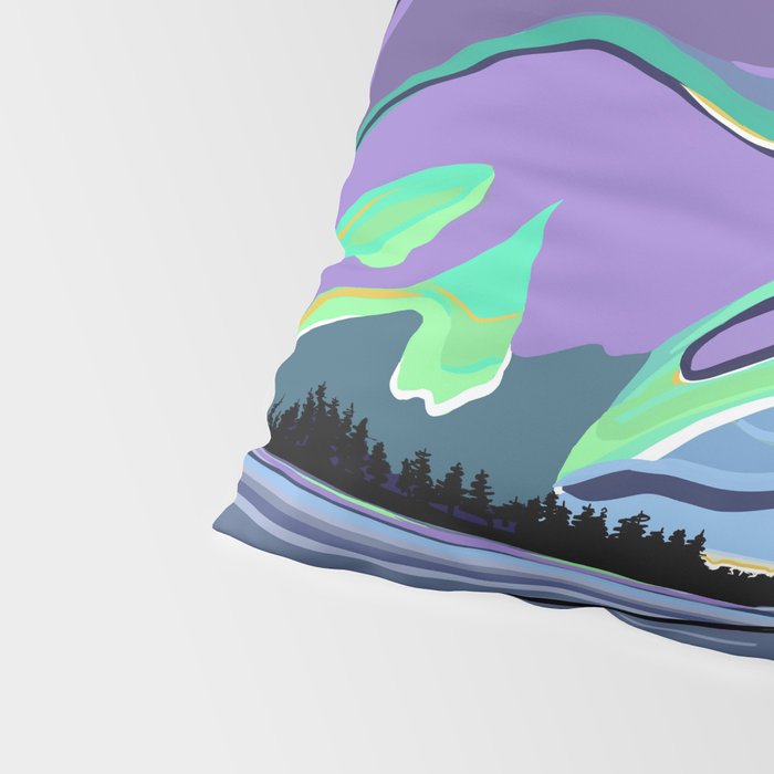Road to Aurora Pillow Sham Gallery Image 4