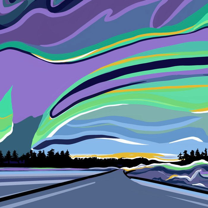 Road to Aurora Coffee Mug Gallery Image 2