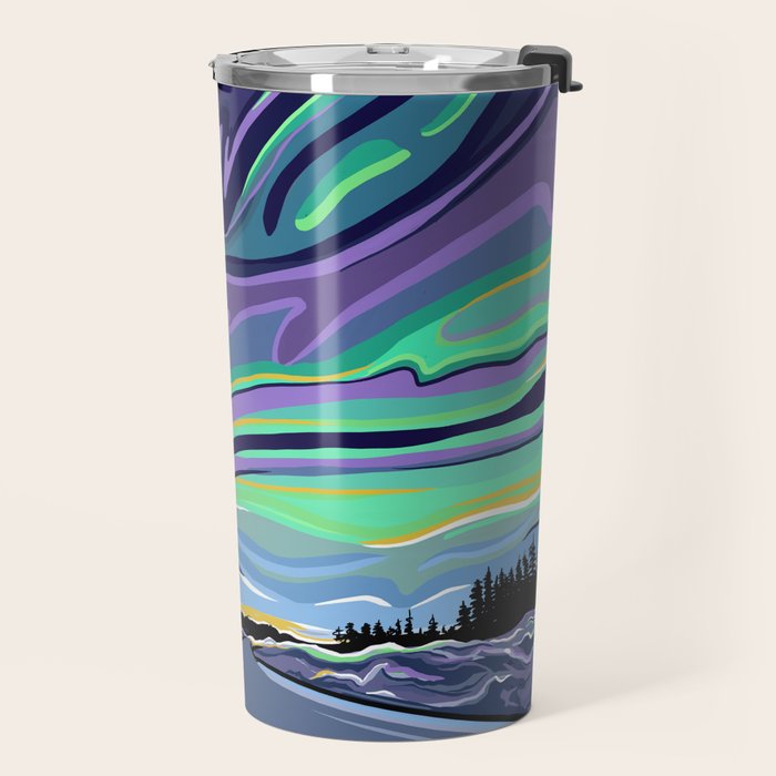 Road to Aurora Travel Mug Gallery Image 2