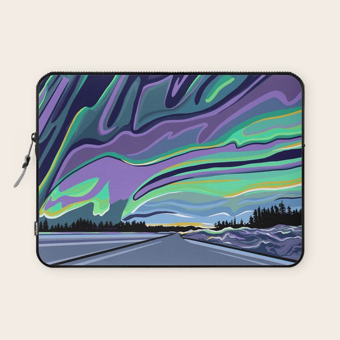 Road to Aurora Laptop Sleeve Gallery Image 1