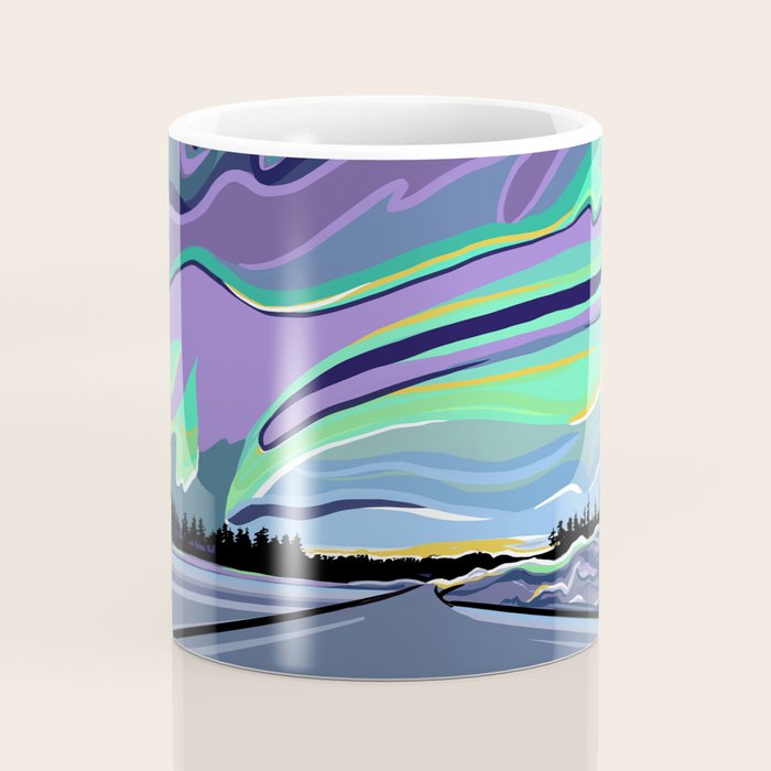 Road to Aurora Coffee Mug Gallery Image 4