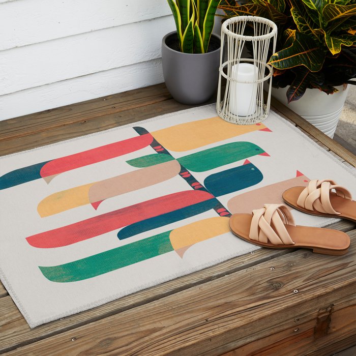 Quartet Outdoor Rug Gallery Image 2