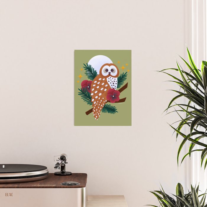 Owl - Crepuscular Critters Poster Gallery Image 2