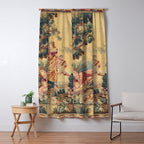Antique 19th Century Girl On The Swing French Aubusson Tapestry Window Curtain Gallery Image 5